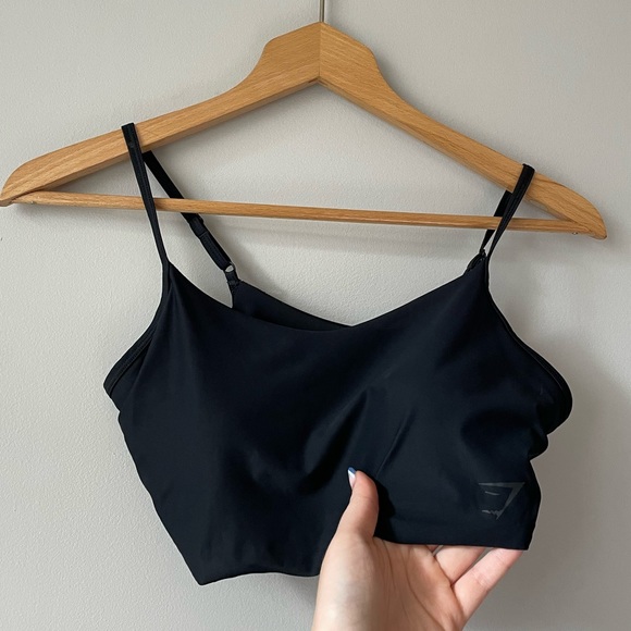 🦋3/$50 Gymshark black bralette - Picture 1 of 4